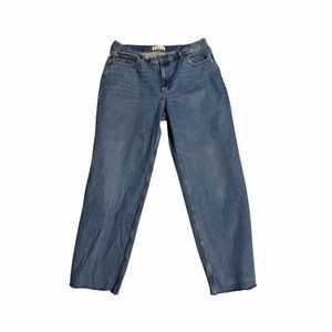 Abercrombie & Fitch The Loose High Rise Women's Blue Jeans Size 16